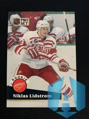 1991-92 Pro Set #531 Nicklas Lidstrom Detroit Red Wings
